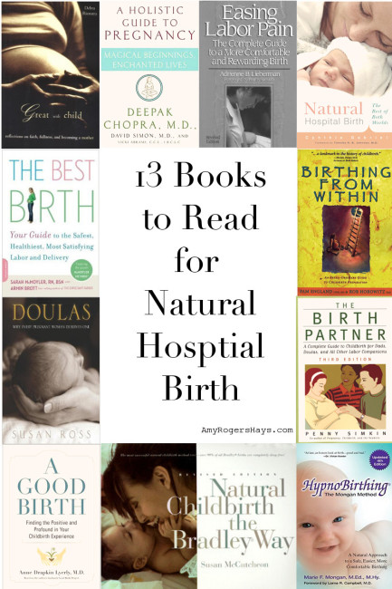 13 books to read for natural hospital labor and birth