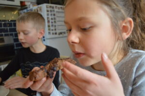 Cooking with Children--Eating Easy Chocolate Chip Banana Bread